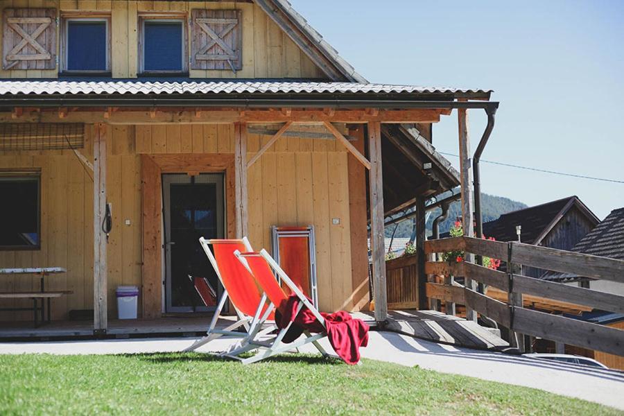 Apartmaji Pri Kozmavo - Little House Bohinji-tó Kültér fotó