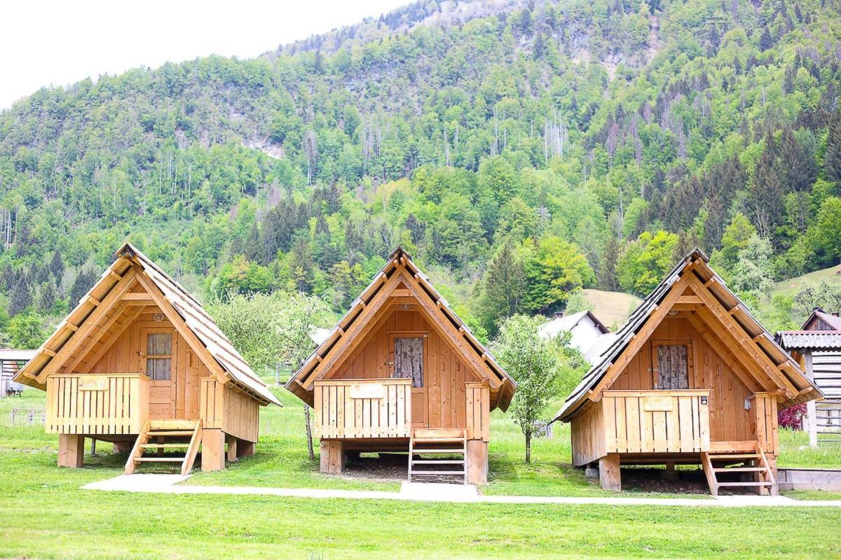 Apartmaji Pri Kozmavo - Little House Bohinji-tó Kültér fotó